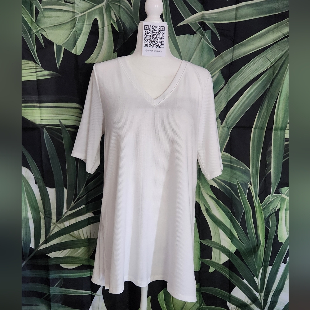 Torrid Super Soft White TShirt